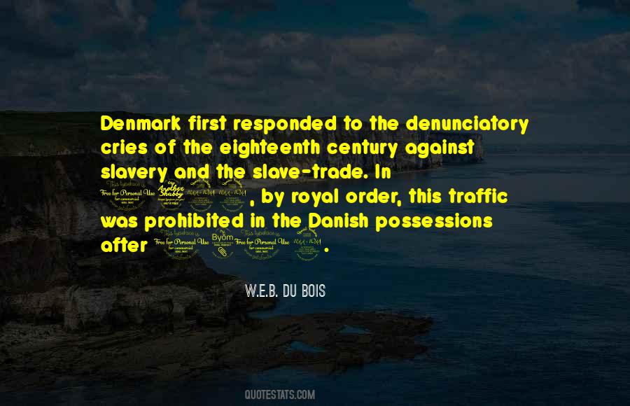 Quotes About Slave Trade #774298
