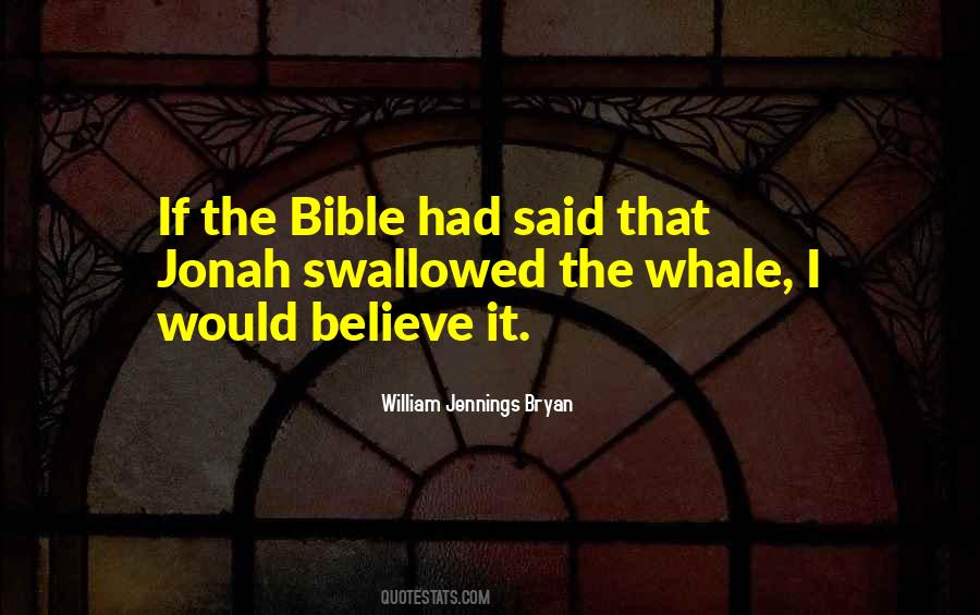 Quotes About Jonah And The Whale #1286658