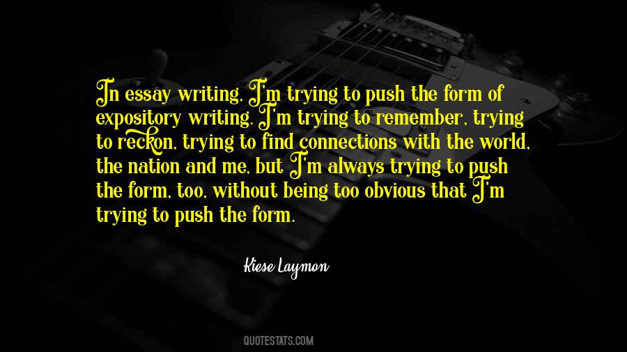 Quotes About Expository Writing #1287887
