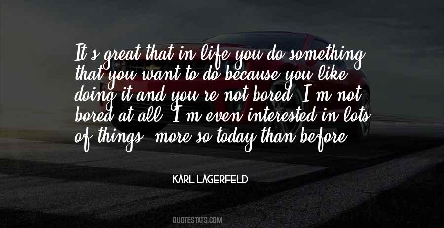 Doing Something Great Quotes #1060112
