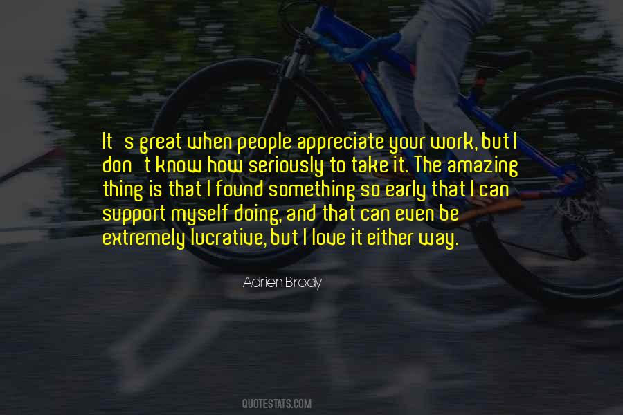 Doing Something Great Quotes #1346061