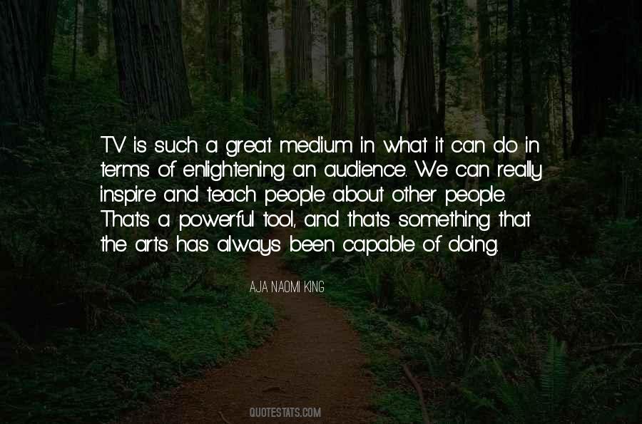 Doing Something Great Quotes #1610428
