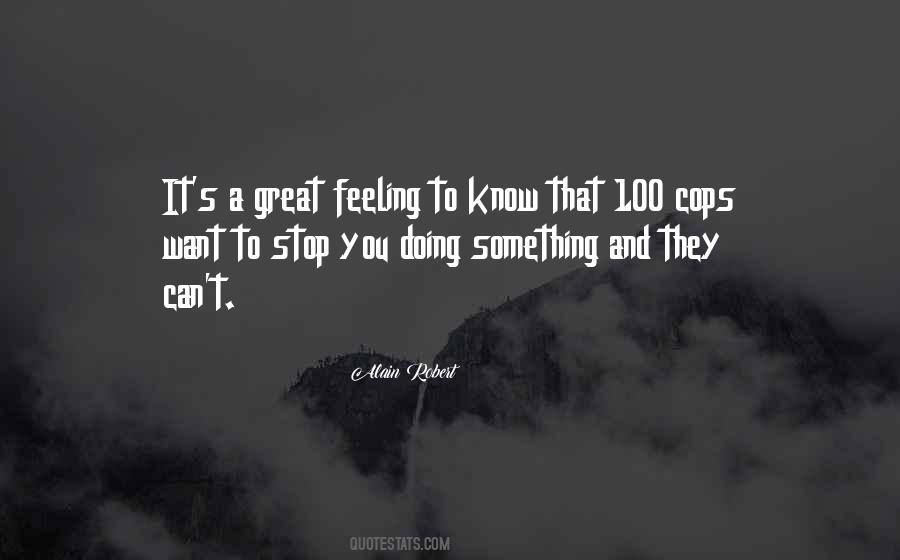 Doing Something Great Quotes #1856216