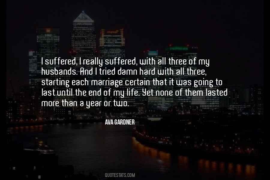 Quotes About The End Of A Marriage #568425