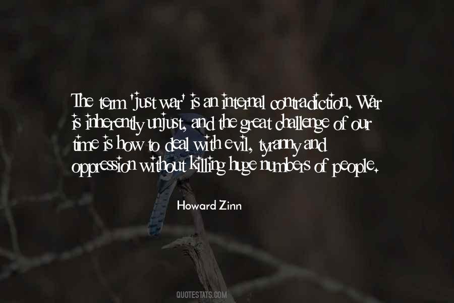 Evil Of Killing Quotes #424281