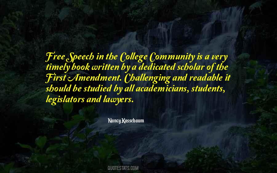 Quotes About Free College #1346095
