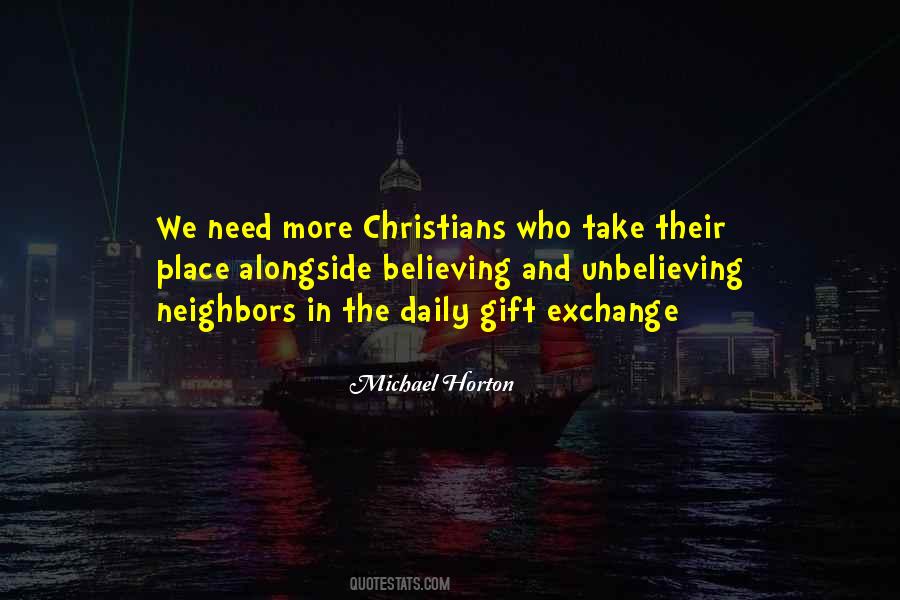 Quotes About Exchange Gift #1004256