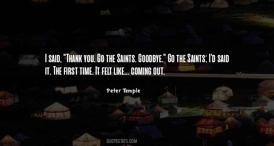 Quotes About Thank You And Goodbye #772984