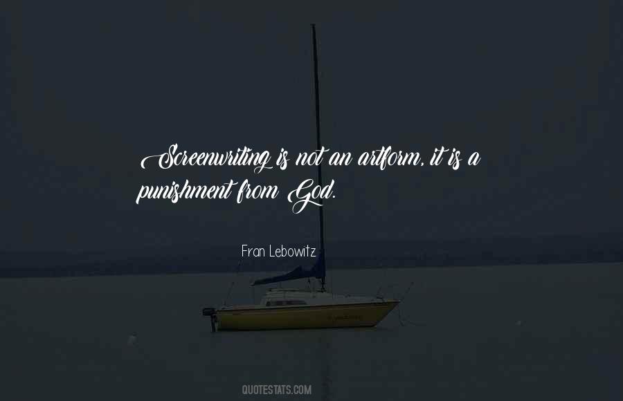 God Punishment Quotes #1079802