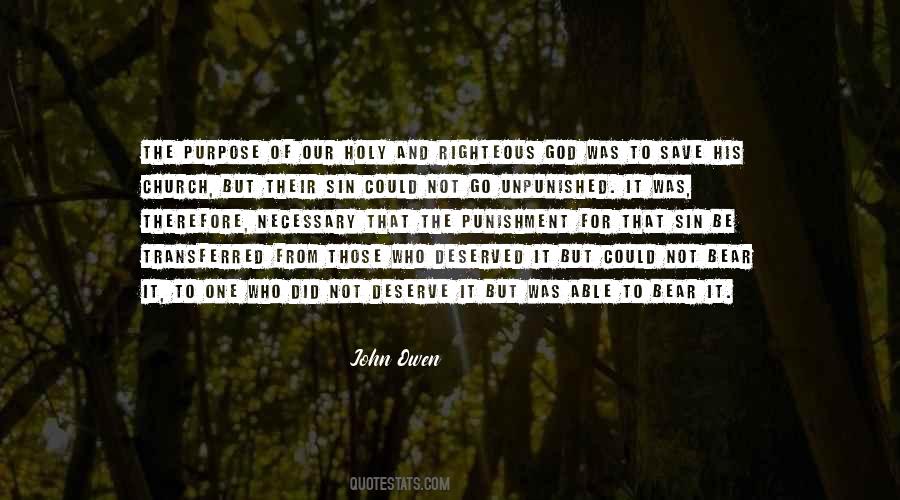 God Punishment Quotes #320822