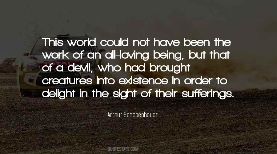 Quotes About Suffering In The World #196925