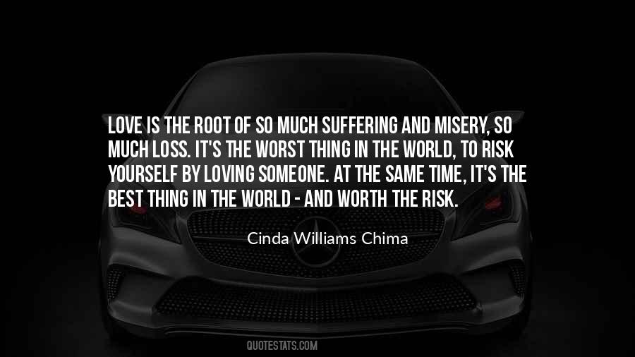 Quotes About Suffering In The World #301545