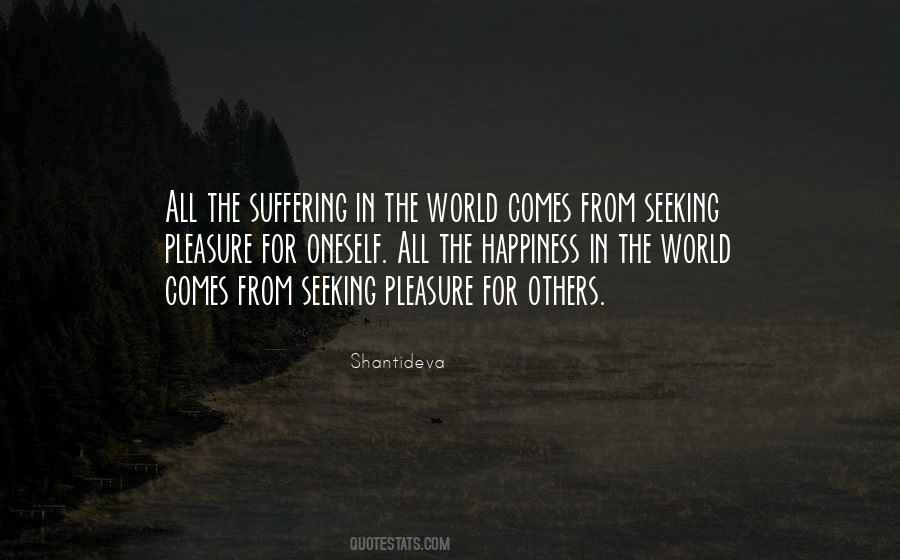 Quotes About Suffering In The World #36861