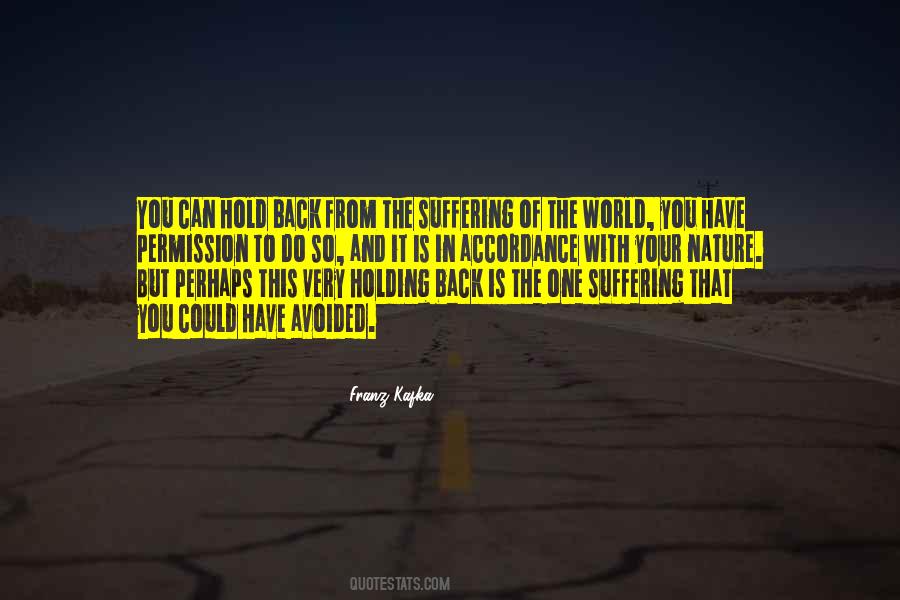 Quotes About Suffering In The World #476362