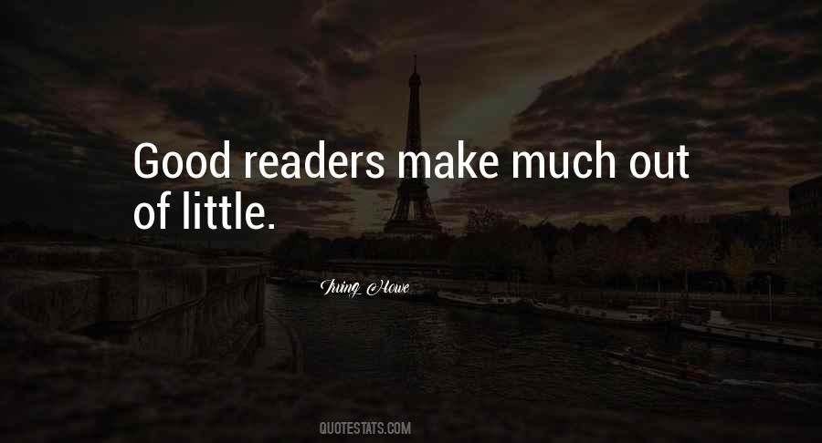 Quotes About Readers #1659541