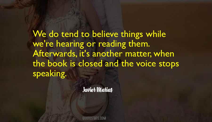 Reading Voice Quotes #1446273