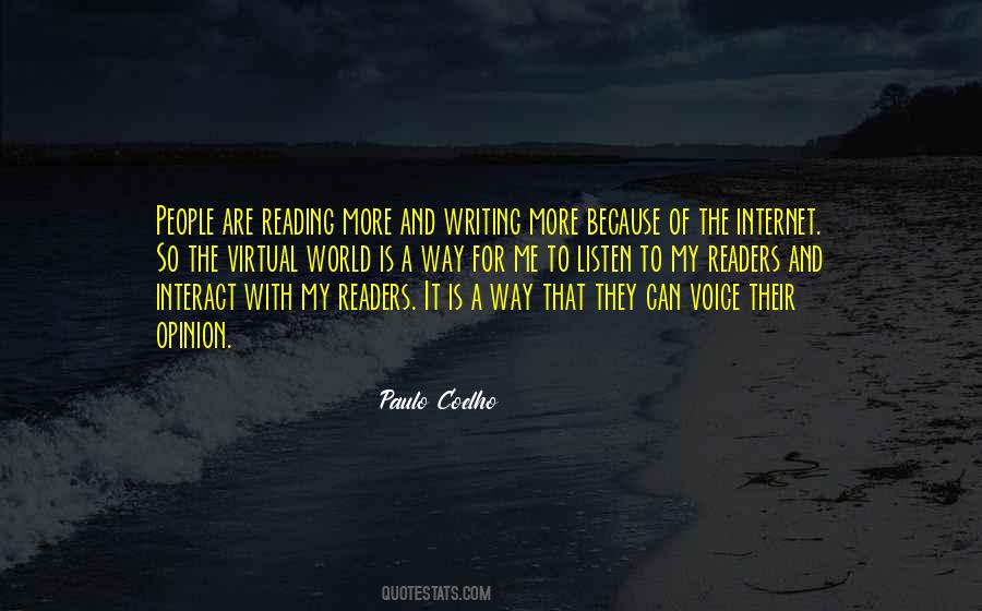 Reading Voice Quotes #1630371
