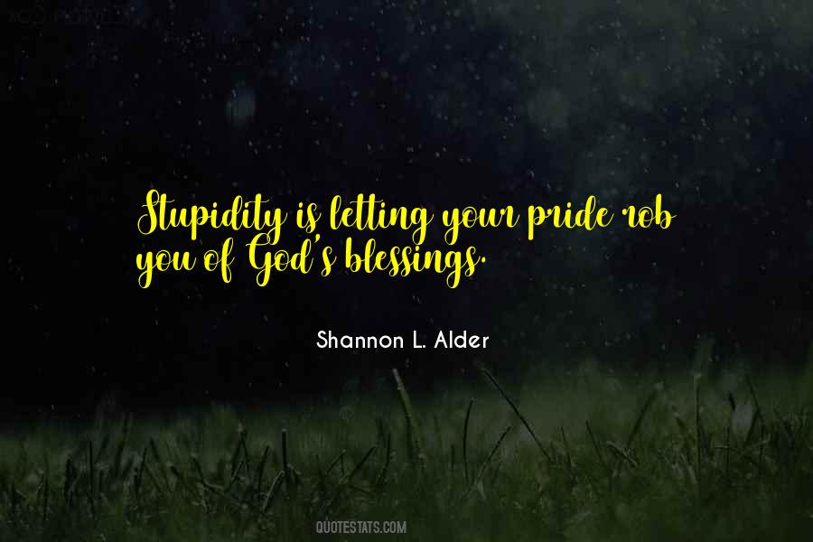 Quotes About False Pride #1151919