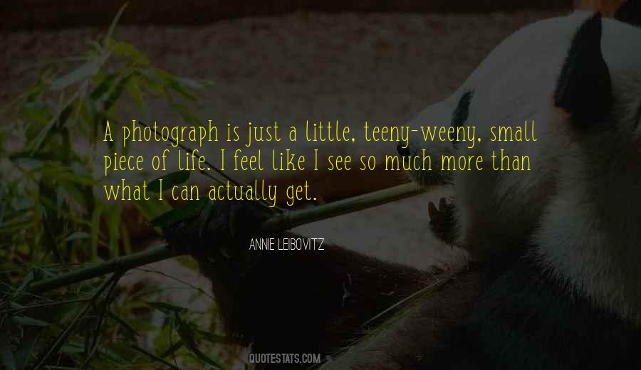Leibovitz Photography Quotes #634567