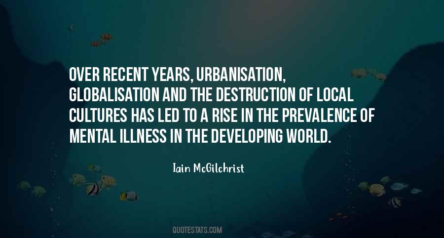 Quotes About Urbanisation #1355931