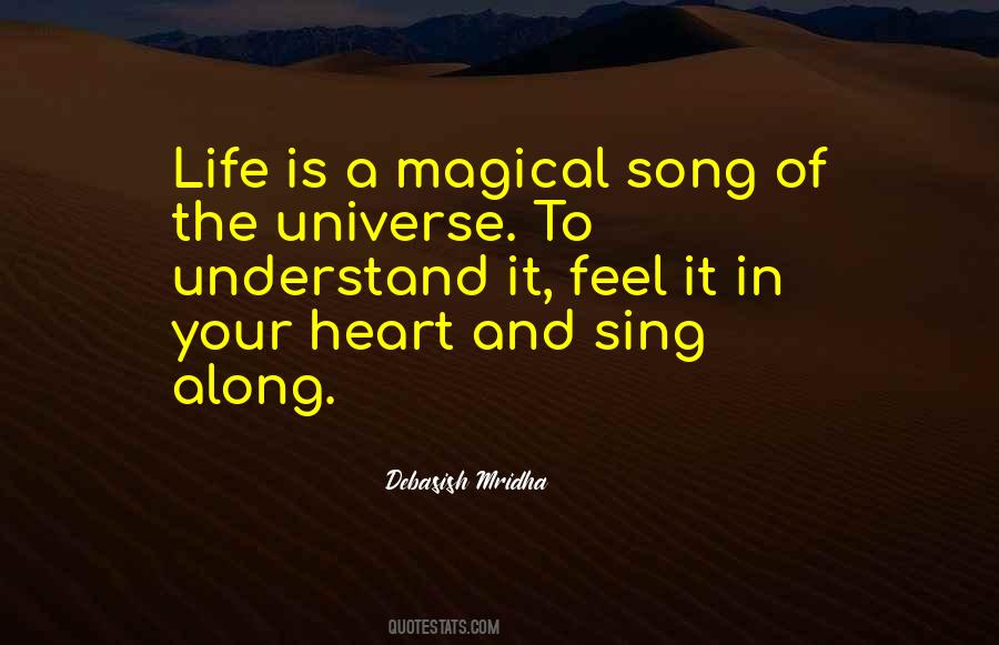 Quotes About Magical Universe #196799