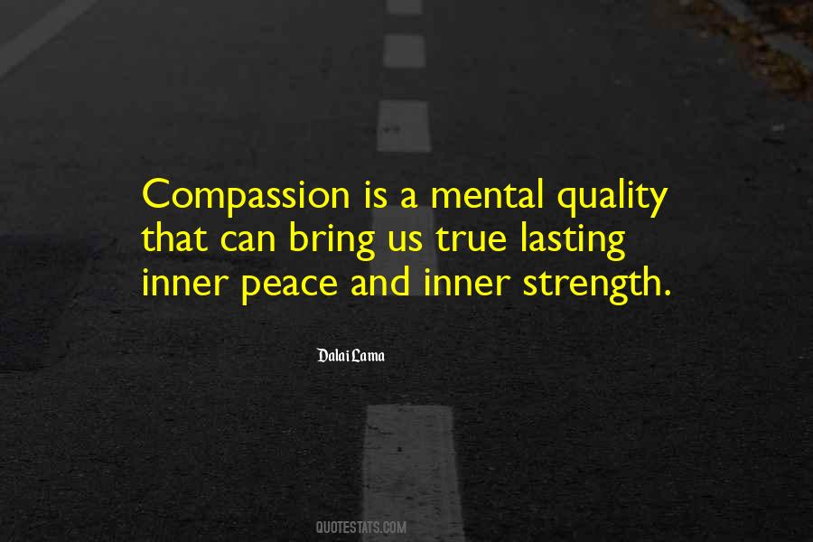 Quotes About Inner Strength And Peace #1693691