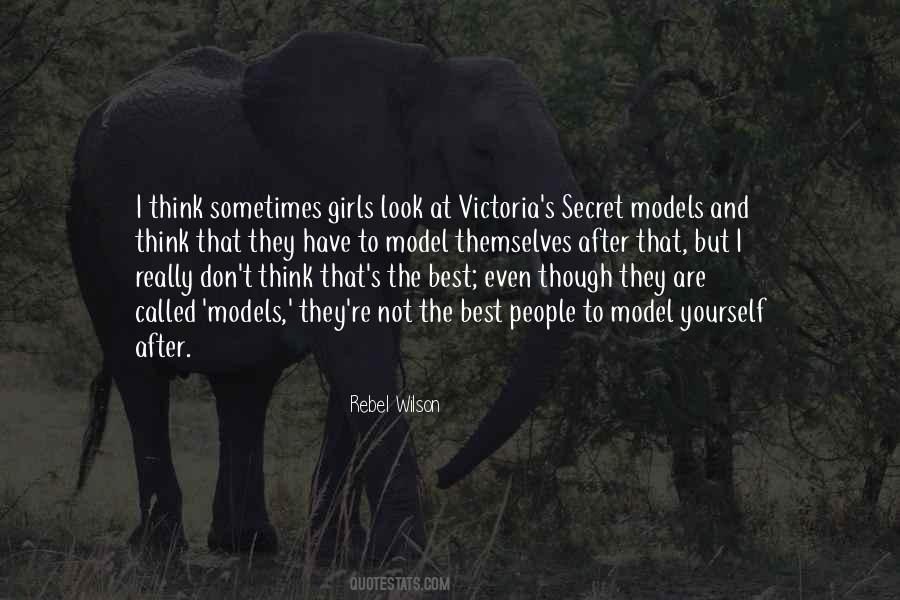 Quotes About Victoria Secret #1798447