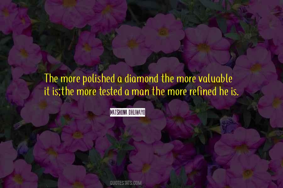 Polished Diamond Quotes #375268