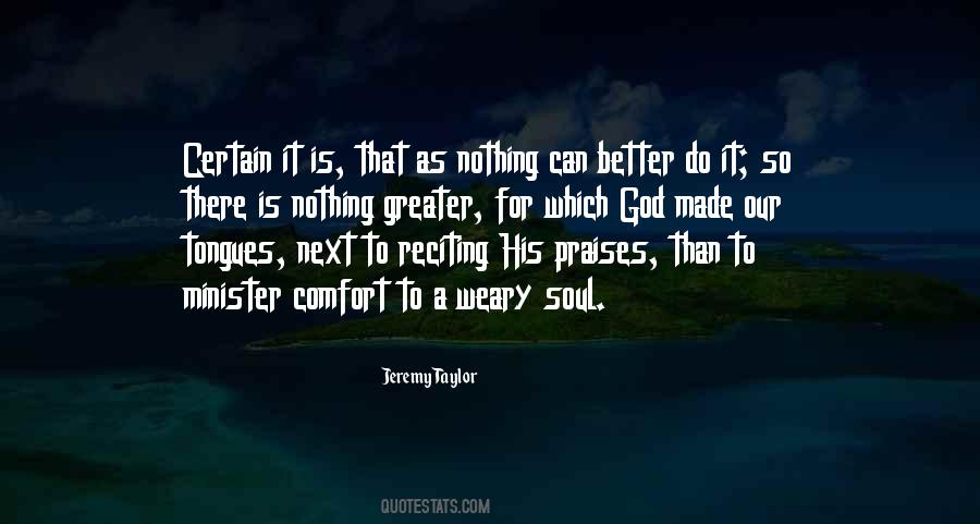 Praises Of God Quotes #1400038