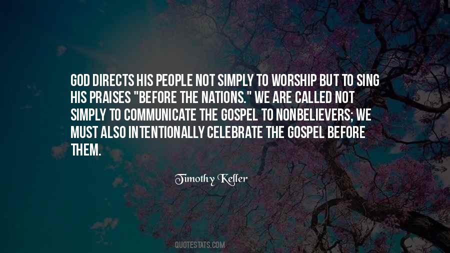 Praises Of God Quotes #1623954
