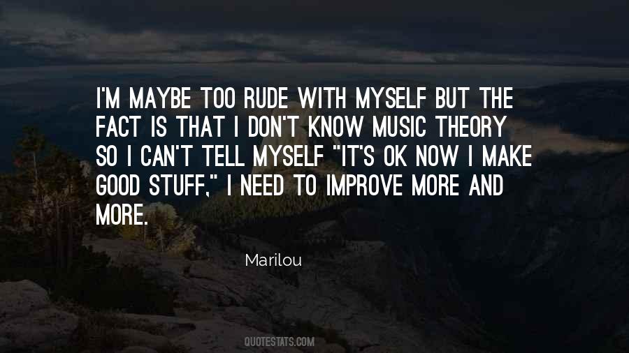 Quotes About Music Theory #508293