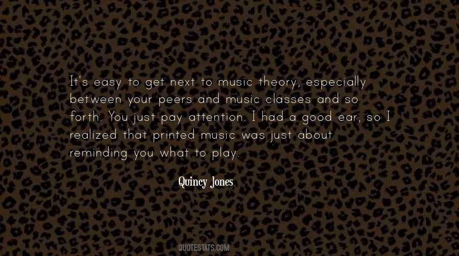 Quotes About Music Theory #738951
