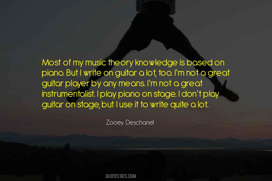 Quotes About Music Theory #818316