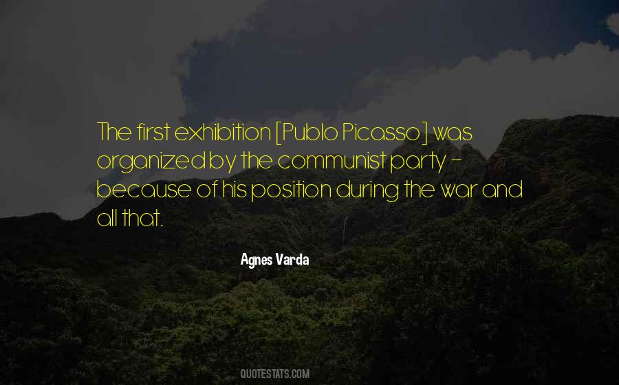 Quotes About Exhibitions #734597