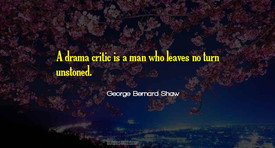 Drama Critic Quotes #151040
