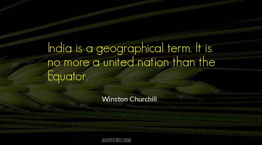 Quotes About Equator #1173911