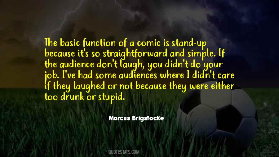 Stand Up Comic Quotes #1805856
