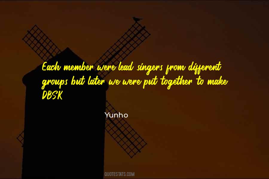 Quotes About Dbsk #265173
