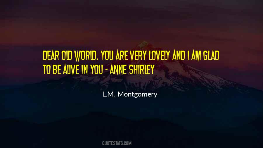 You Are Lovely Quotes #1364629