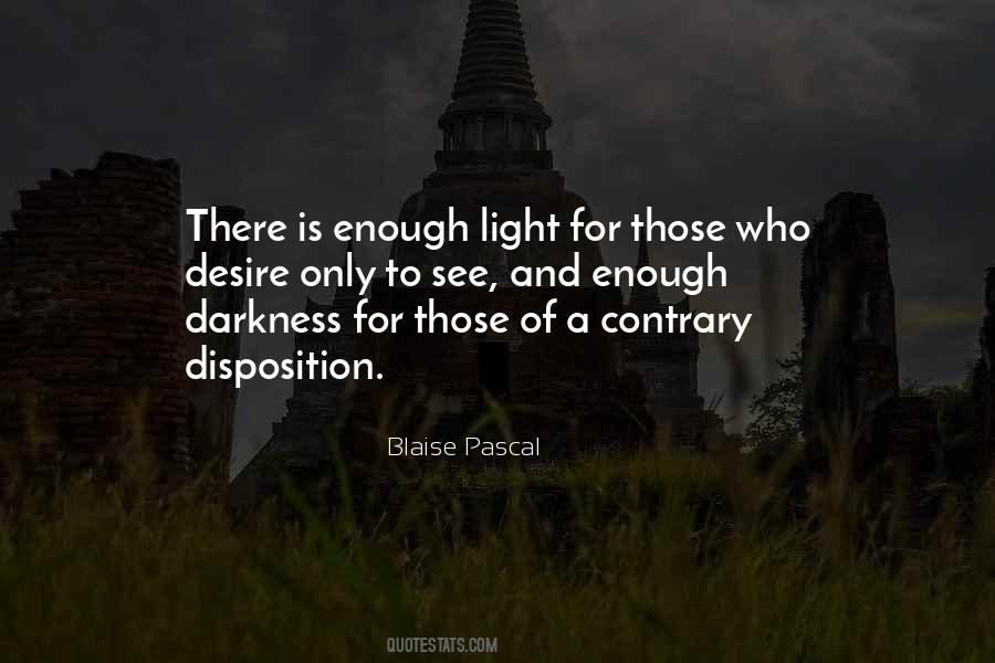 Light Disposition Quotes #1780654