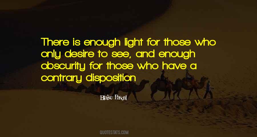Light Disposition Quotes #1781565