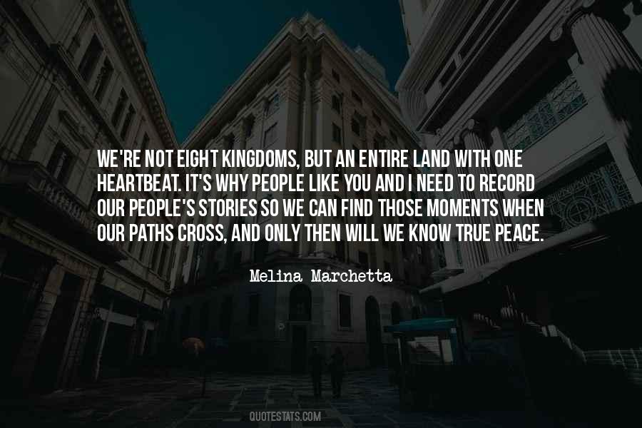 Cross Our Paths Quotes #1002743