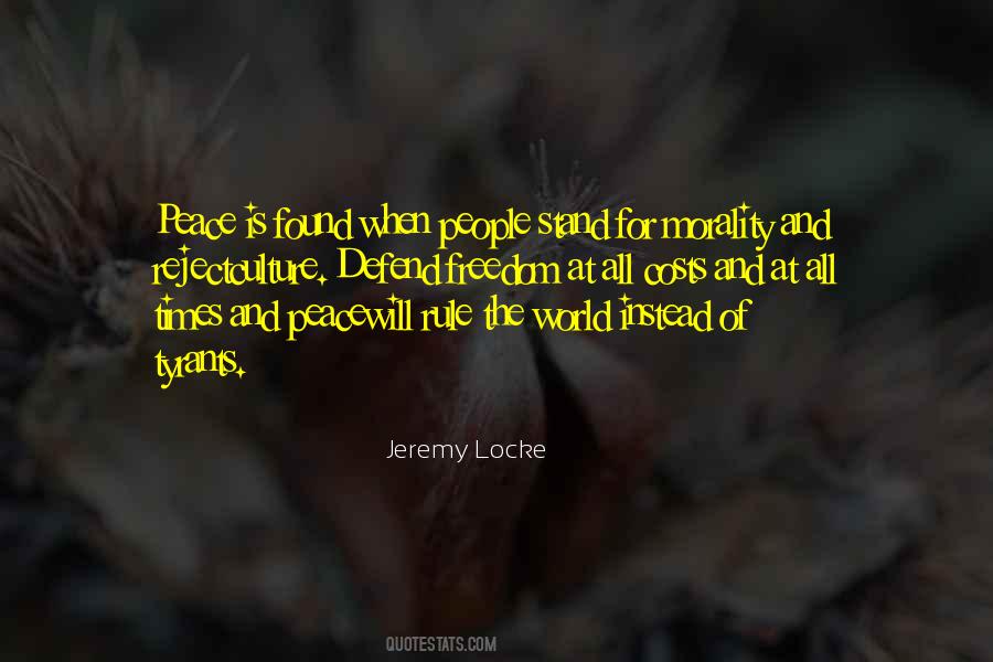 Quotes About Culture Of Peace #1076501