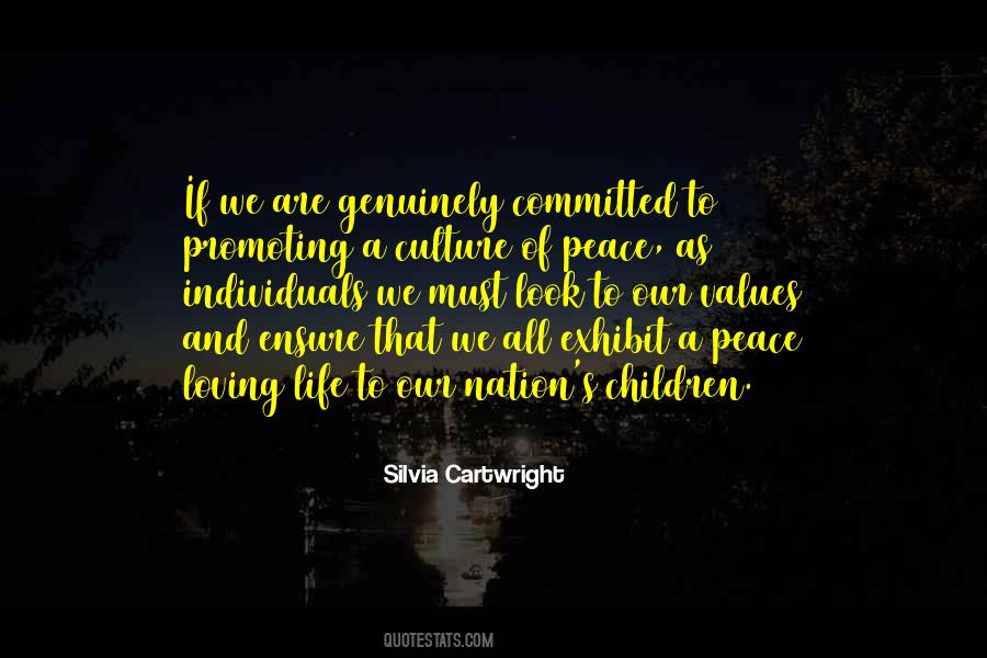 Quotes About Culture Of Peace #1381463