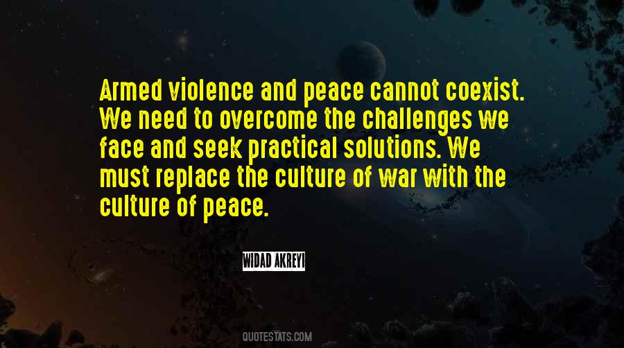 Quotes About Culture Of Peace #1724829
