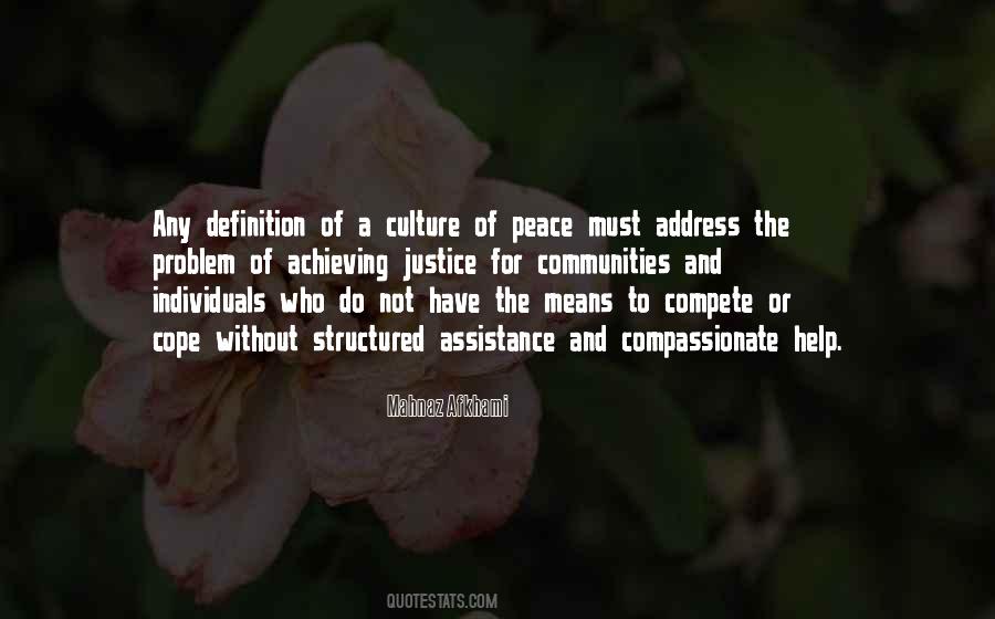 Quotes About Culture Of Peace #369160
