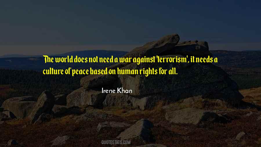 Quotes About Culture Of Peace #674127