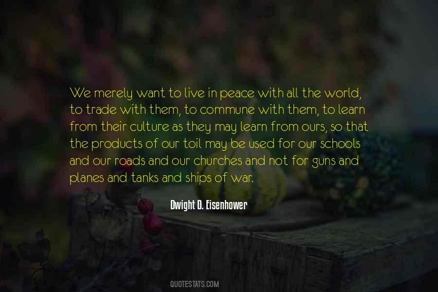 Quotes About Culture Of Peace #82087