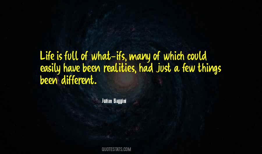 Quotes About Realities #1214355