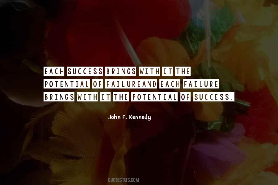 Potential Success Quotes #1128658